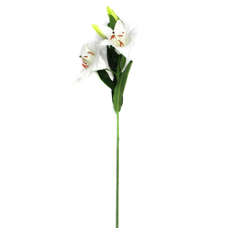 House of Hampton® Faux Casablanca Lily Stem Wayfair.ca